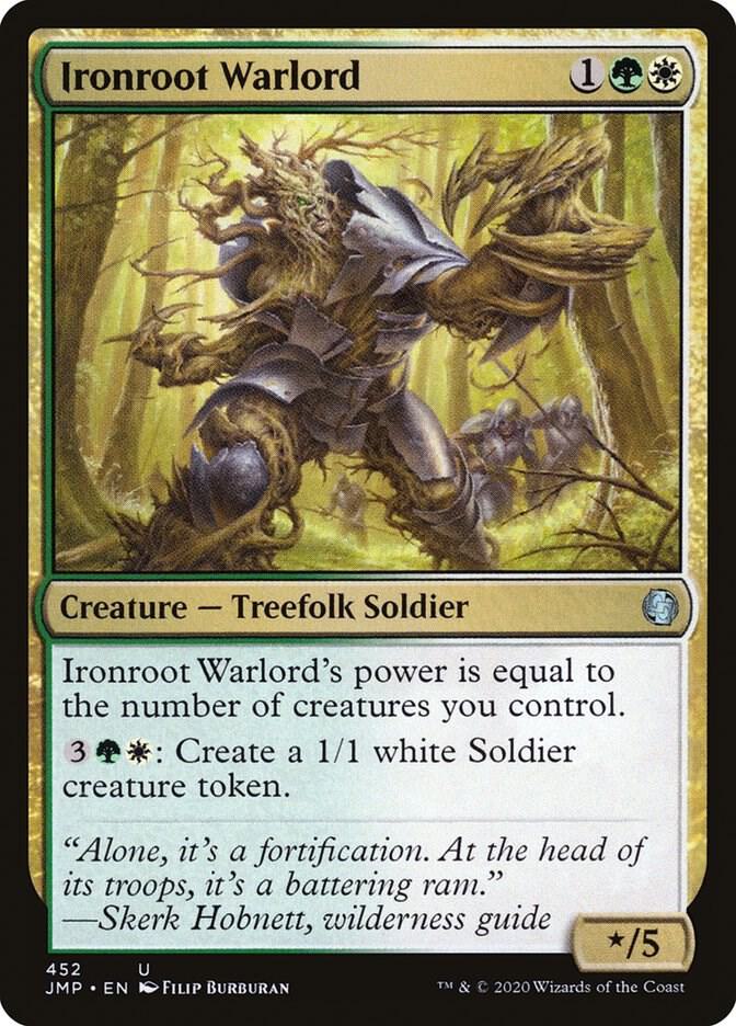 Ironroot Warlord [Jumpstart] 452
