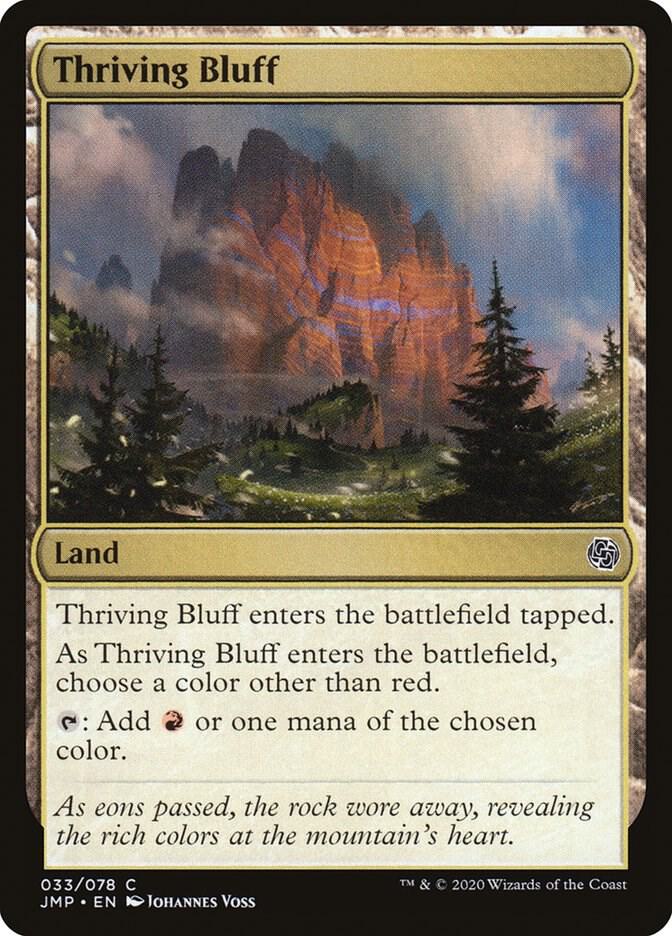 Thriving Bluff [Jumpstart] 33