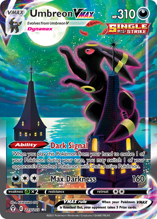 Umbreon VMAX - 215/203 Evolving Skies