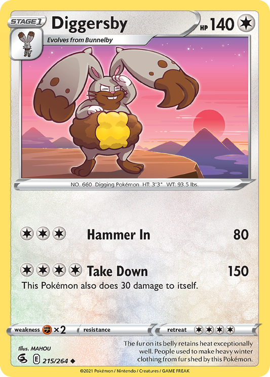 Diggersby - 215/264 Fusion Strike