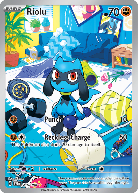 Riolu - 215/198 Scarlet & Violet