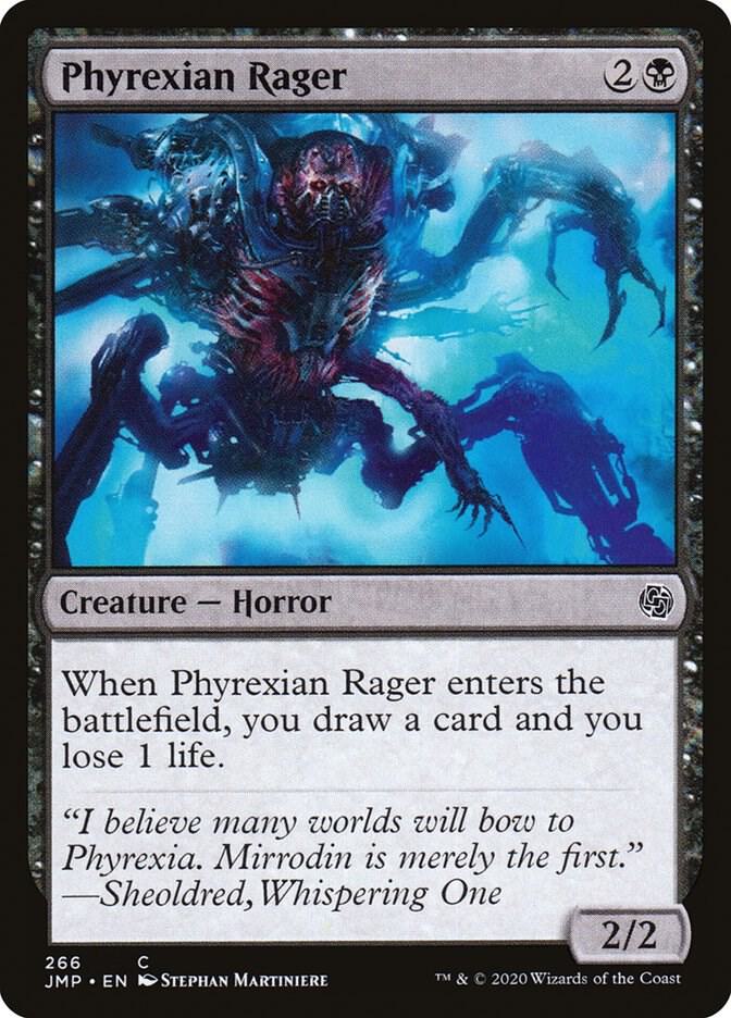 Phyrexian Rager [Jumpstart] 266