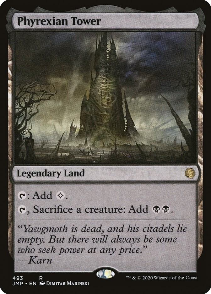Phyrexian Tower [Jumpstart] 493