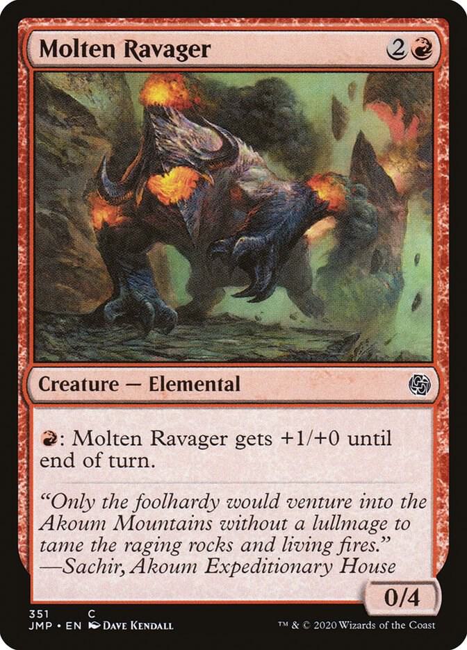 Molten Ravager [Jumpstart] 351