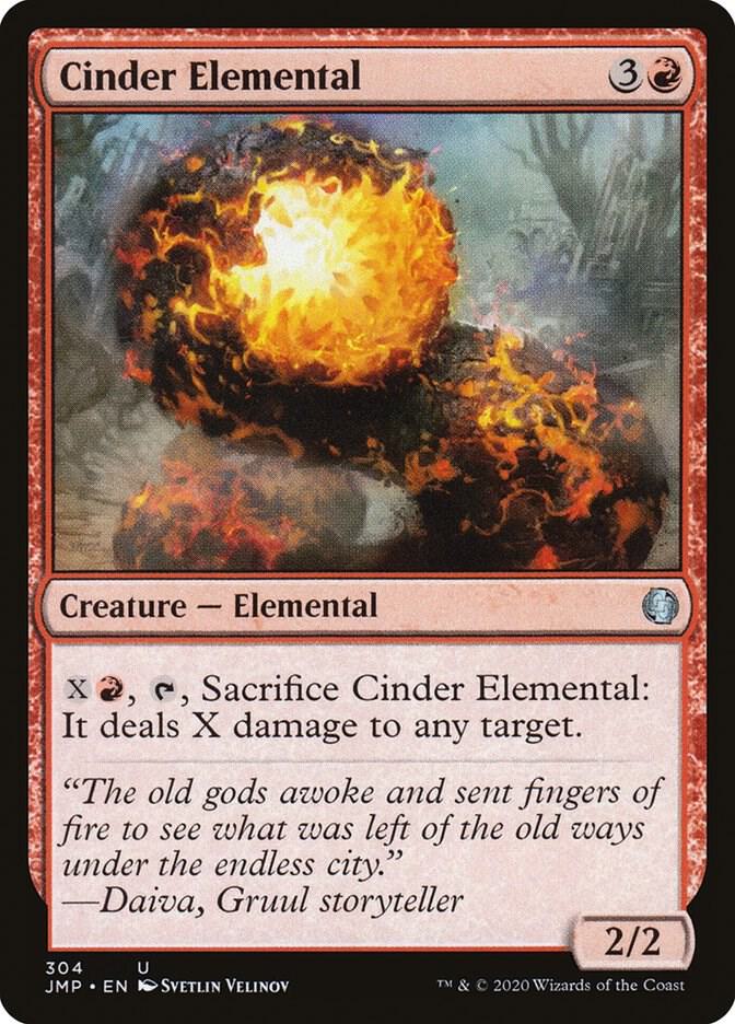 Cinder Elemental [Jumpstart] 304