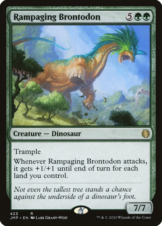 Rampaging Brontodon [Jumpstart] 423