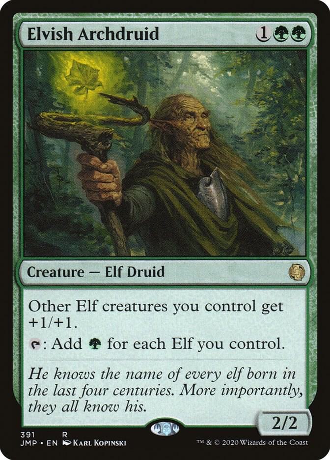 Elvish Archdruid [Jumpstart] 391