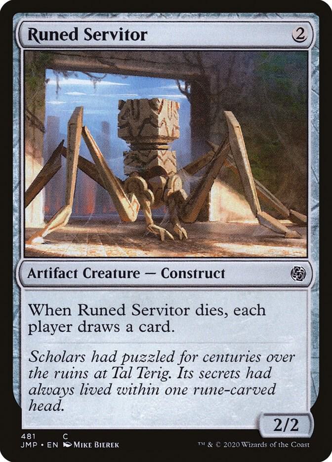 Runed Servitor [Jumpstart] 481