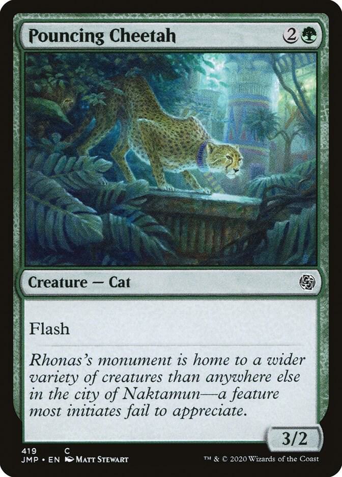 Pouncing Cheetah [Jumpstart] 419