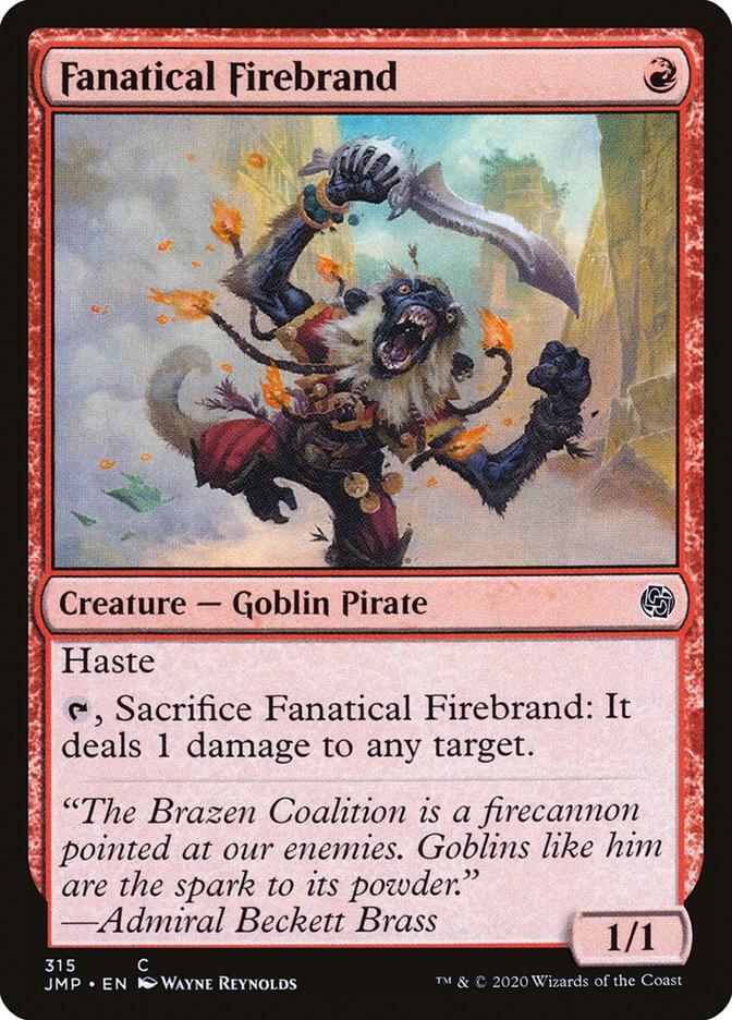 Fanatical Firebrand [Jumpstart] 315