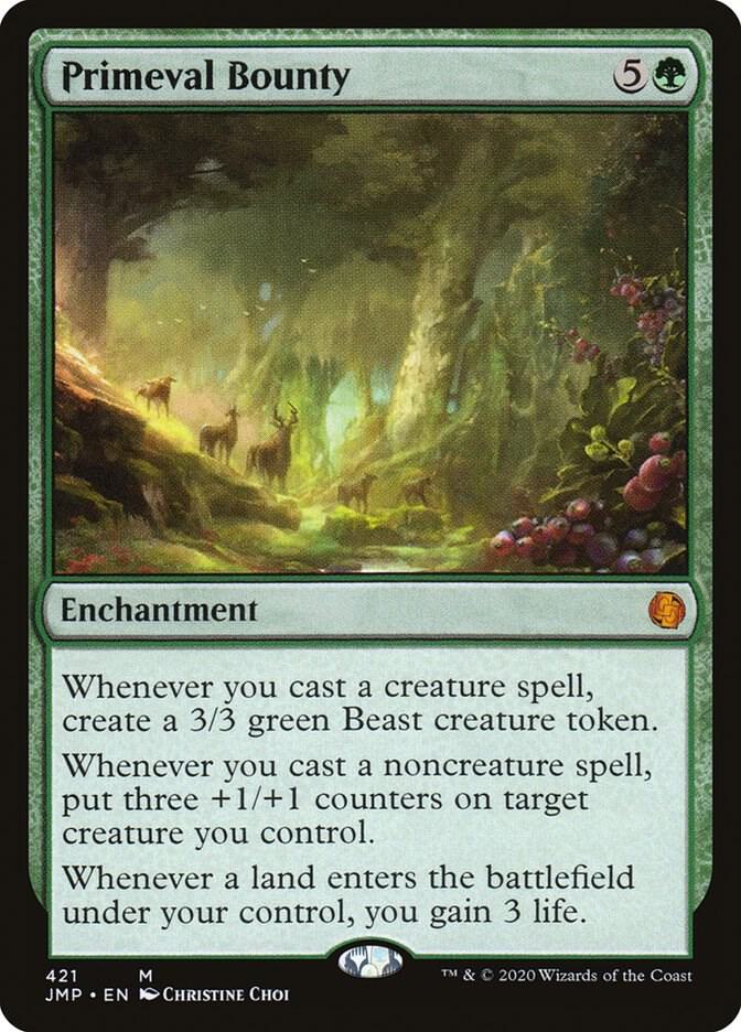 Primeval Bounty [Jumpstart] 421