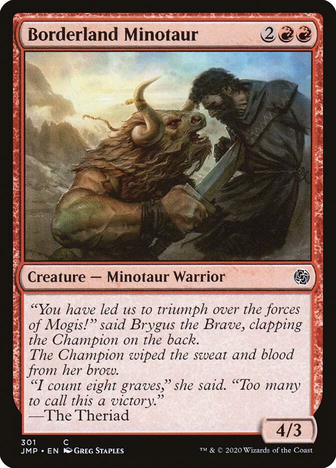 Borderland Minotaur [Jumpstart] 301