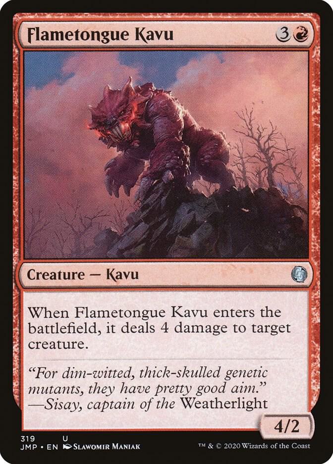 Flametongue Kavu [Jumpstart] 319