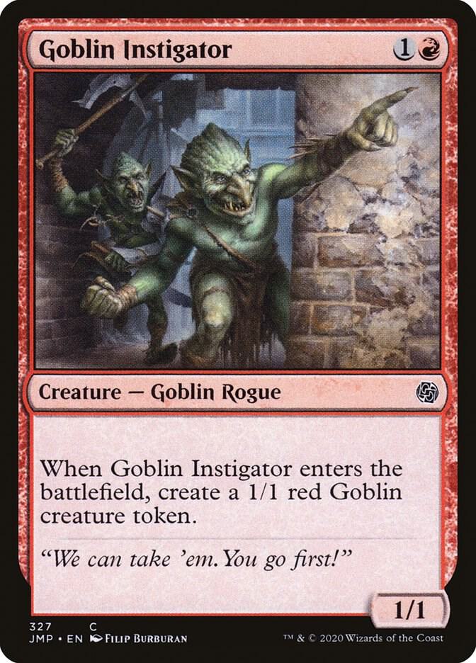 Goblin Instigator [Jumpstart] 327