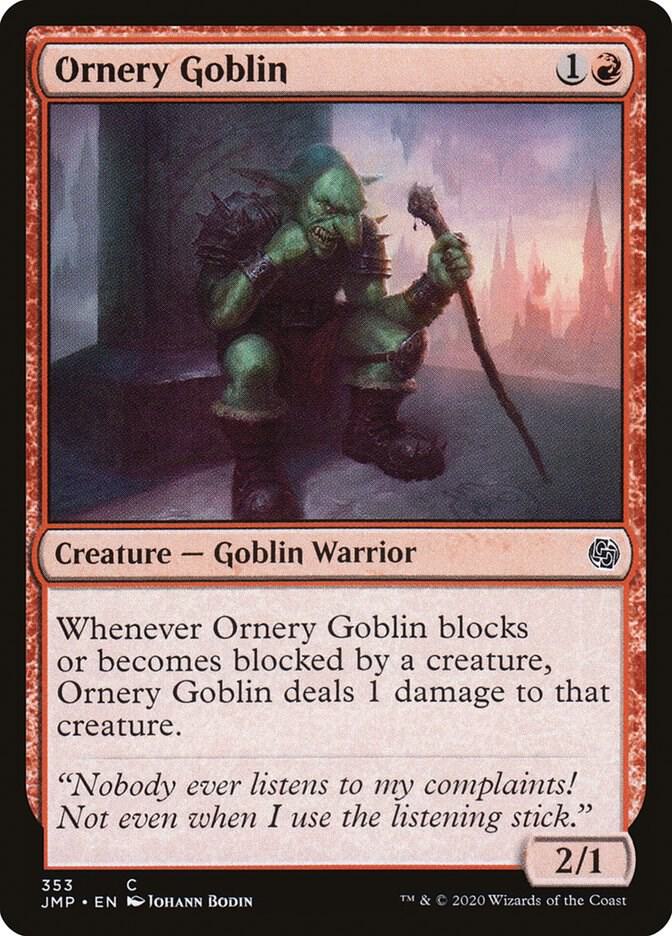 Ornery Goblin [Jumpstart] 353