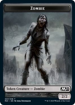 Zombie Token [Core Set 2021] 7