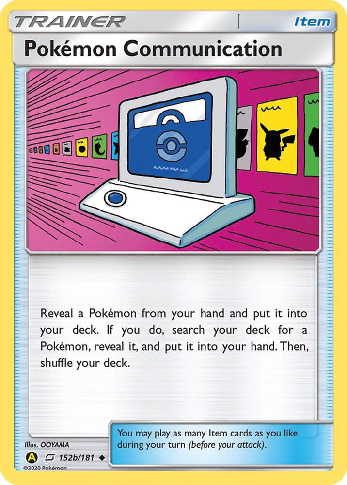 Pokemon Communication - 152b/181 [Alternate Art Promos] 152b/181