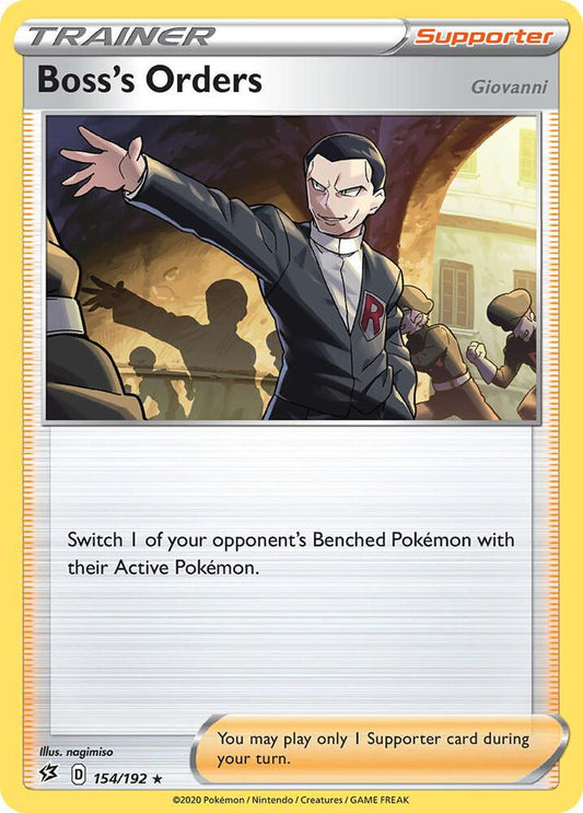 Boss's Orders - 154/192 [Deck Exclusives] 154/192