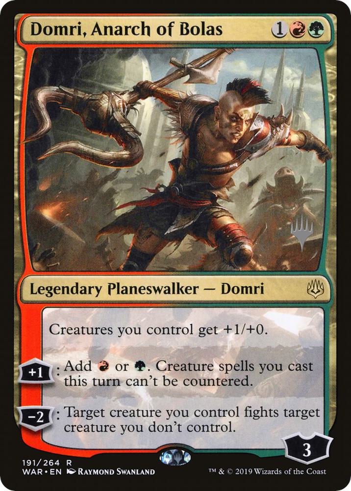 Domri, Anarch of Bolas [Promo Pack: Core Set 2021] 191