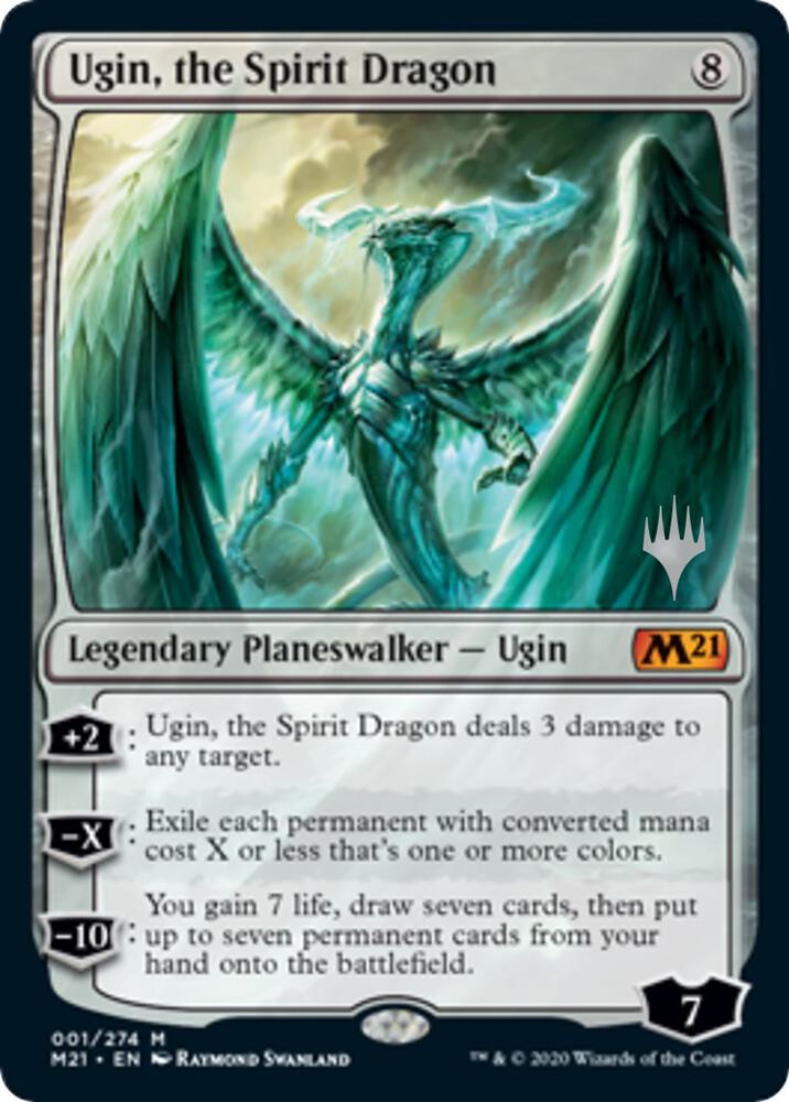 Ugin, the Spirit Dragon [Promo Pack: Core Set 2021] 1