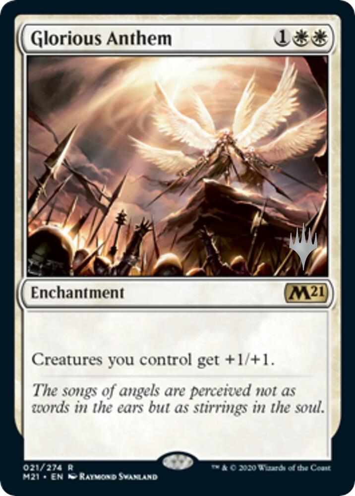 Glorious Anthem [Promo Pack: Core Set 2021] 21