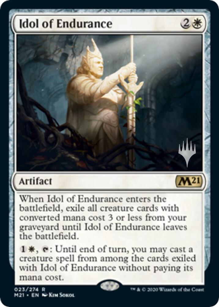 Idol of Endurance [Promo Pack: Core Set 2021] 23