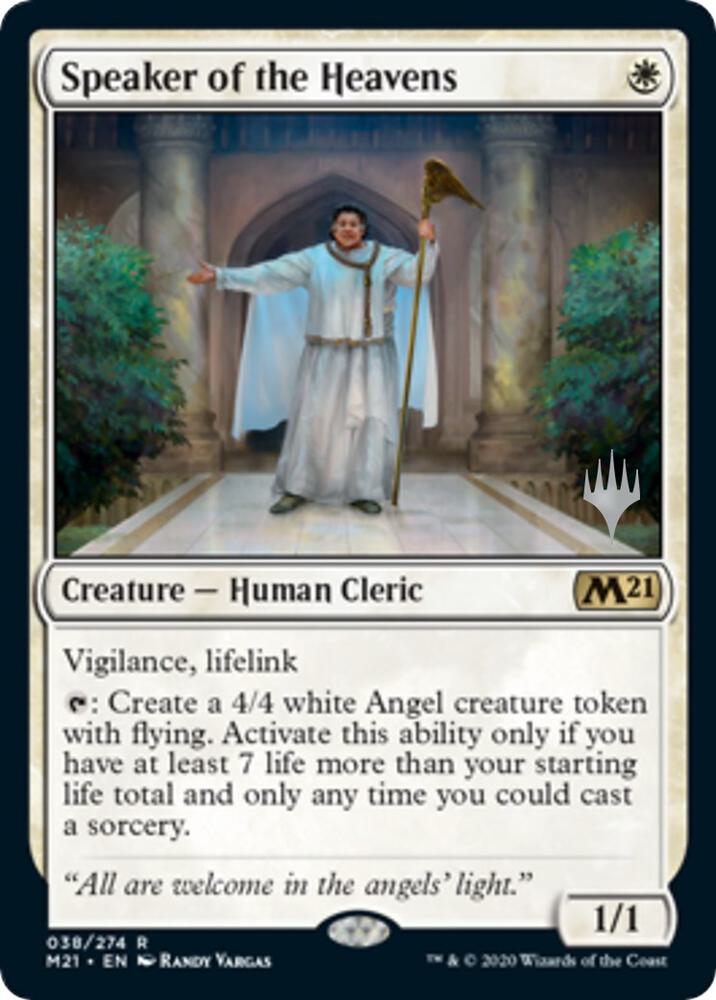 Speaker of the Heavens [Promo Pack: Core Set 2021] 38