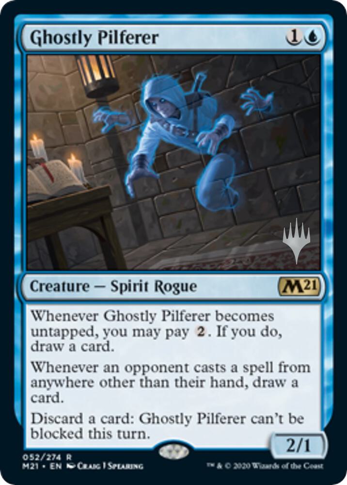 Ghostly Pilferer [Promo Pack: Core Set 2021] 52