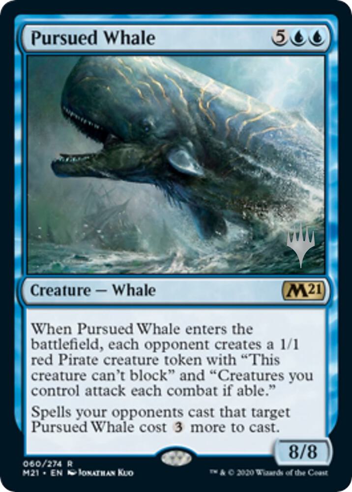 Pursued Whale [Promo Pack: Core Set 2021] 60
