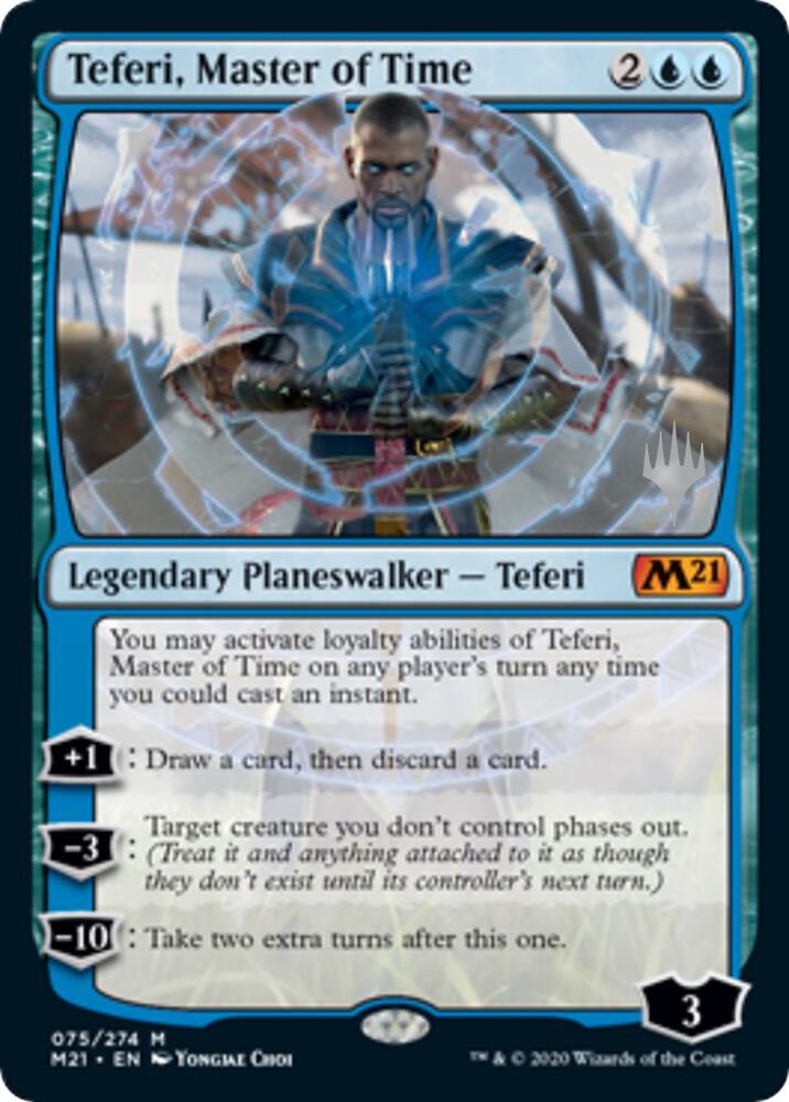 Teferi, Master of Time [Promo Pack: Core Set 2021] 75