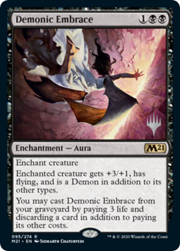 Demonic Embrace [Promo Pack: Core Set 2021] 95