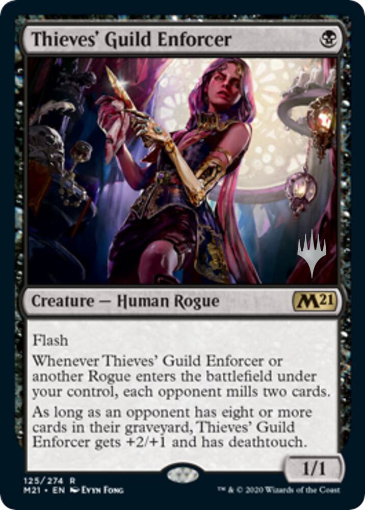 Thieves' Guild Enforcer [Promo Pack: Core Set 2021] 125