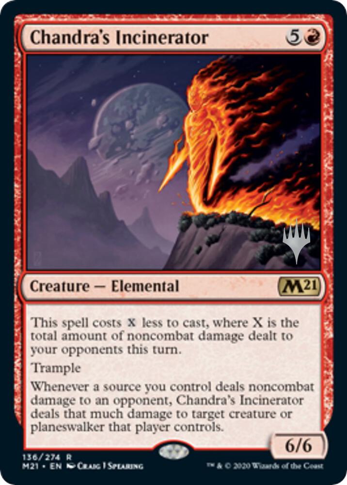 Chandra's Incinerator [Promo Pack: Core Set 2021] 136