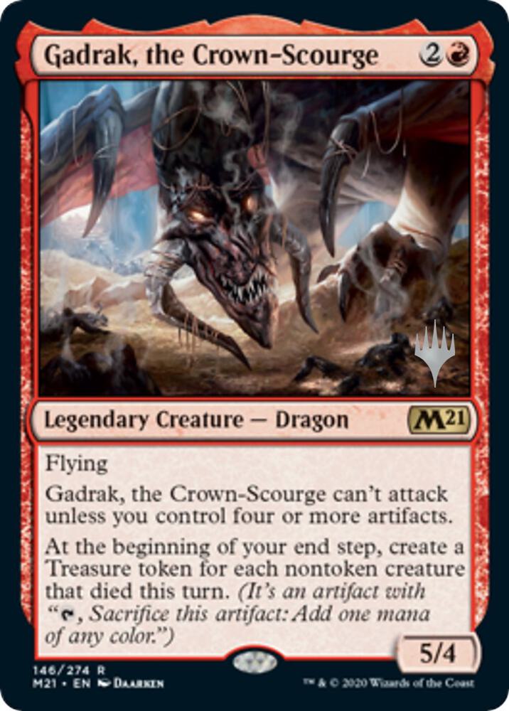Gadrak, the Crown-Scourge [Promo Pack: Core Set 2021] 146