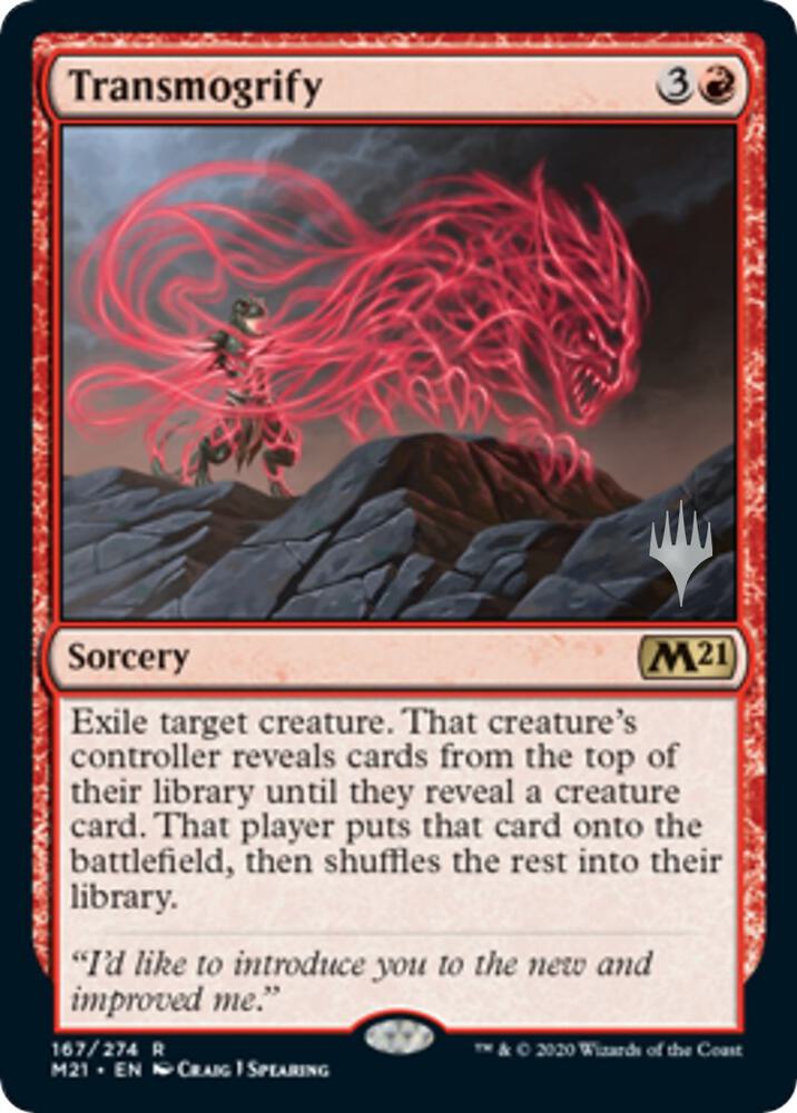 Transmogrify [Promo Pack: Core Set 2021] 167