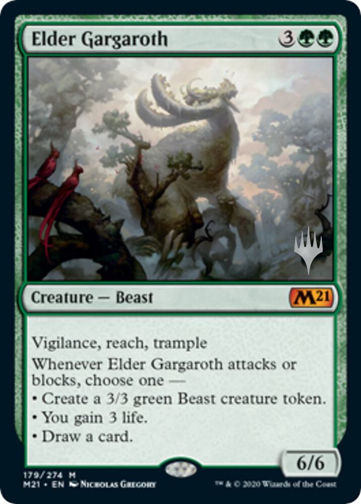 Elder Gargaroth [Promo Pack: Core Set 2021] 179