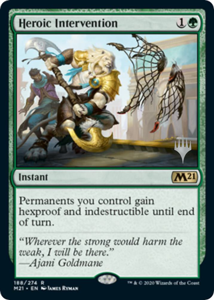 Heroic Intervention [Promo Pack: Core Set 2021] 188