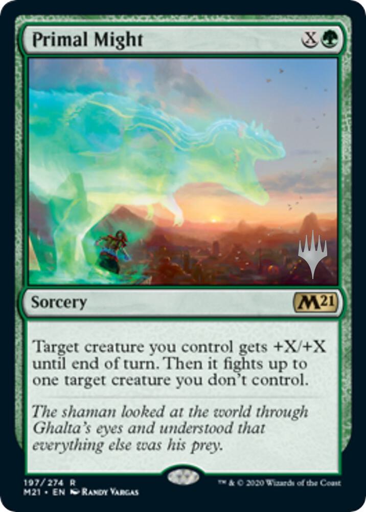 Primal Might [Promo Pack: Core Set 2021] 197