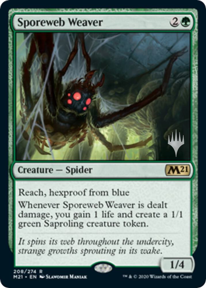 Sporeweb Weaver [Promo Pack: Core Set 2021] 208