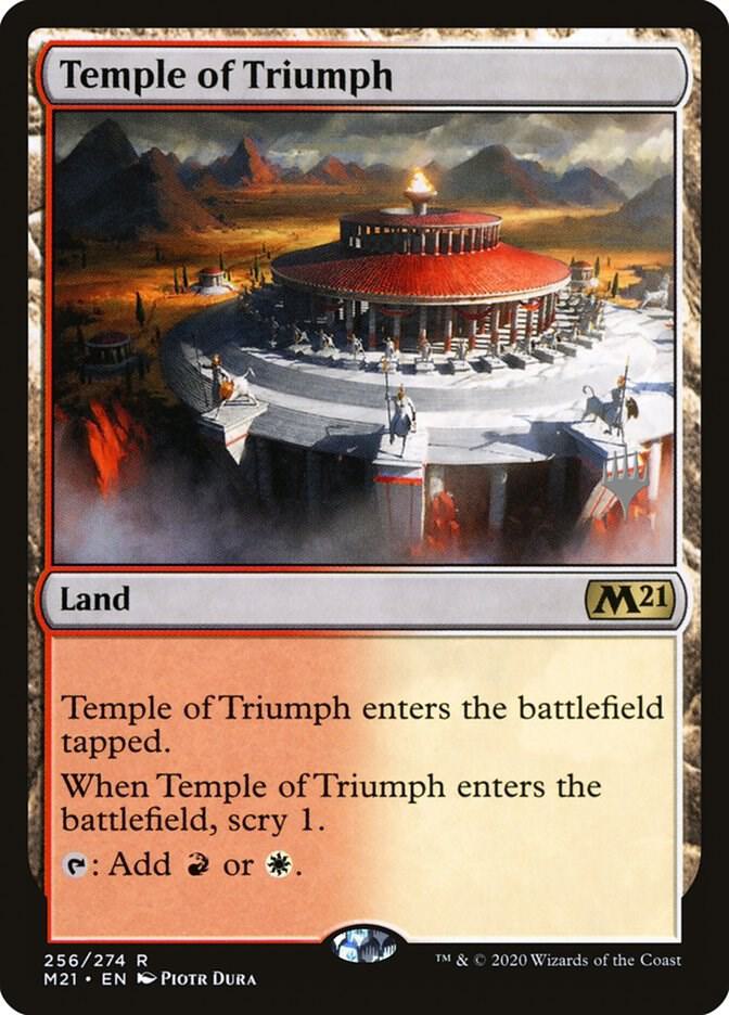 Temple of Triumph [Promo Pack: Core Set 2021] 256