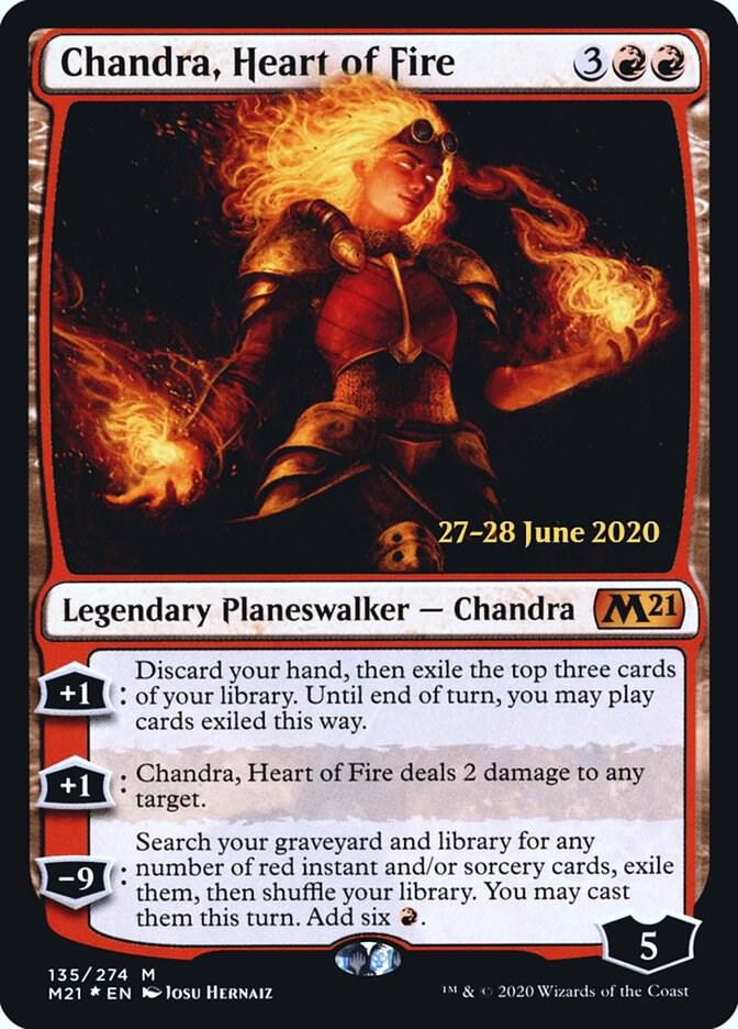 Chandra, Heart of Fire [Prerelease Cards] 135