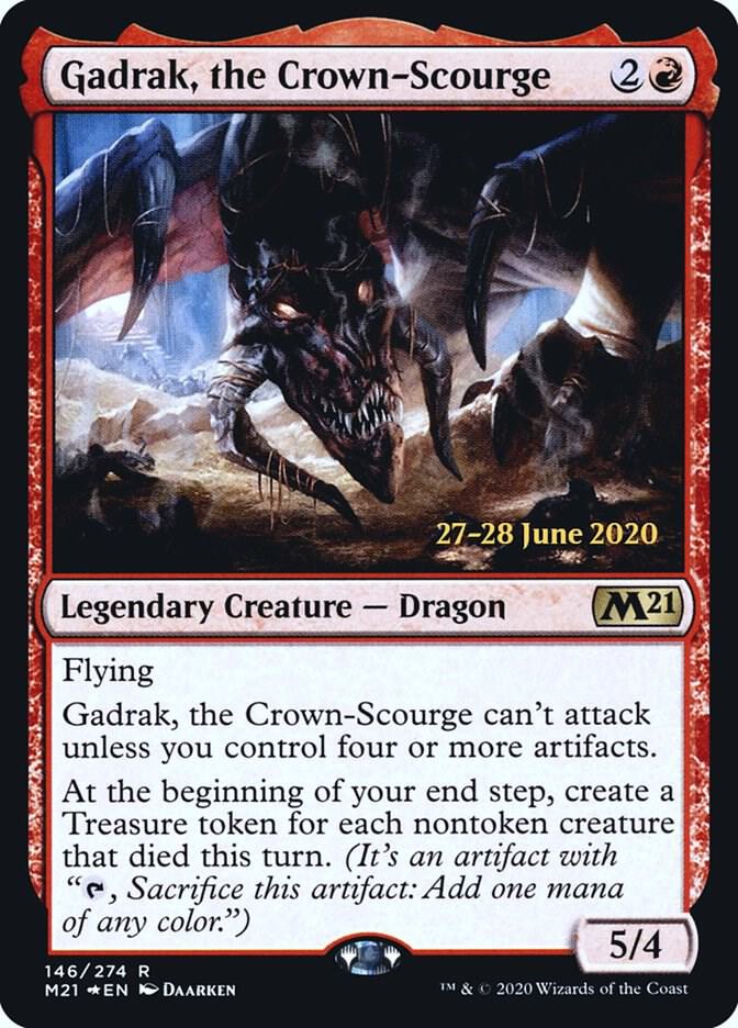 Gadrak, the Crown-Scourge [Prerelease Cards] 146