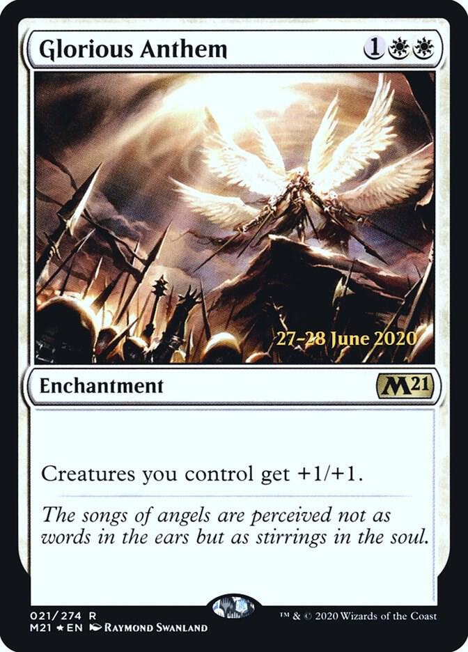 Glorious Anthem [Prerelease Cards] 21