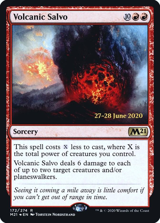 Volcanic Salvo [Prerelease Cards] 172