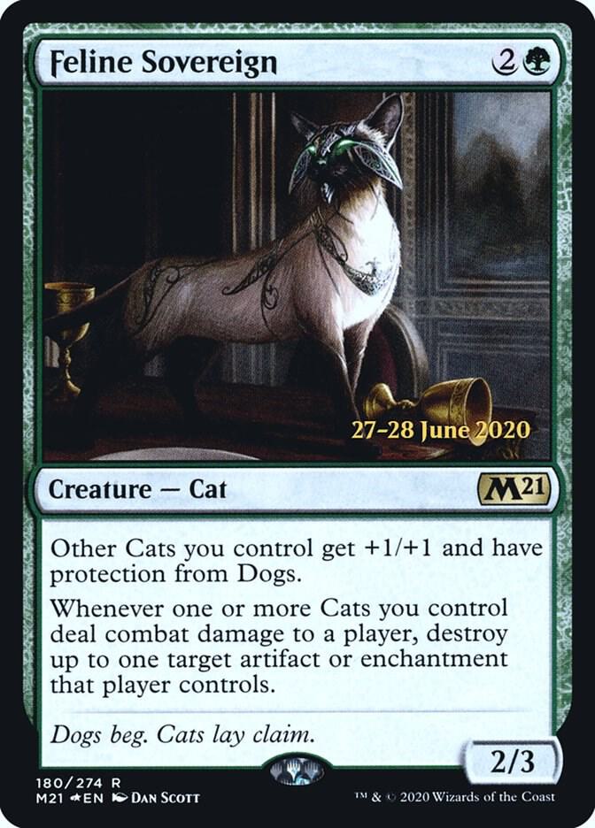 Feline Sovereign [Prerelease Cards] 180