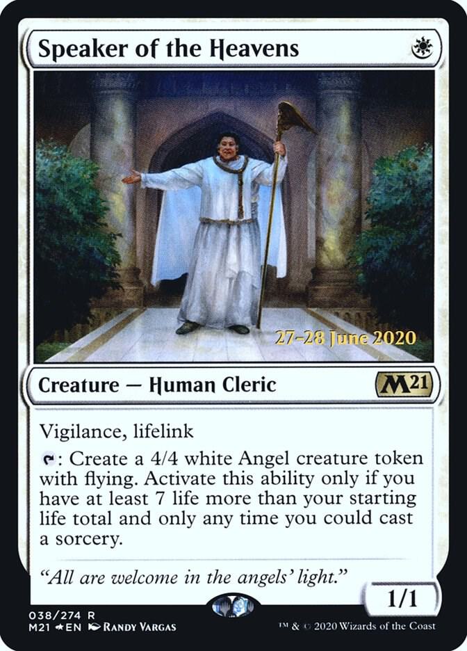 Speaker of the Heavens [Prerelease Cards] 38