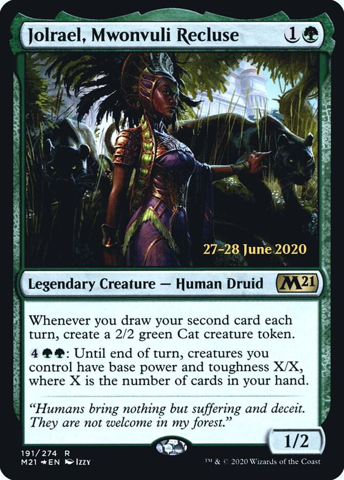 Jolrael, Mwonvuli Recluse [Prerelease Cards] 191