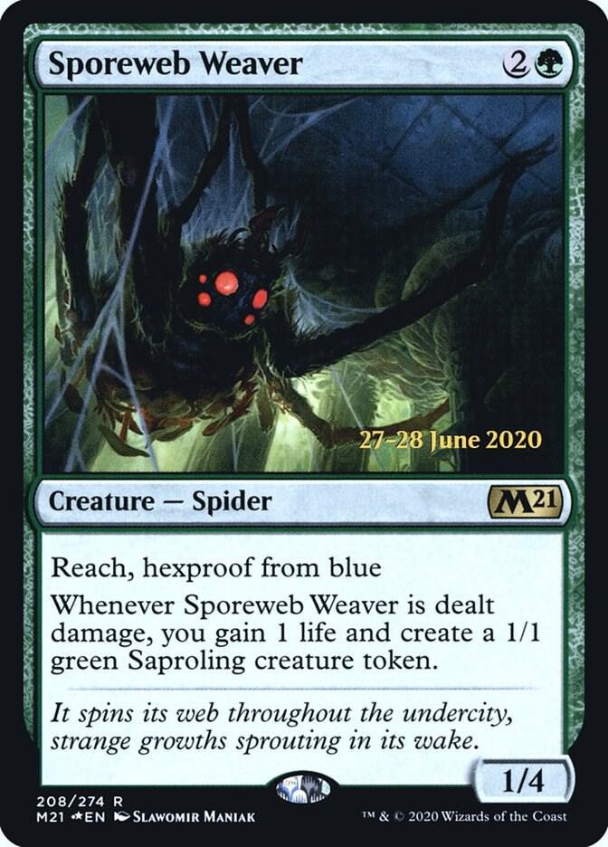 Sporeweb Weaver [Prerelease Cards] 208