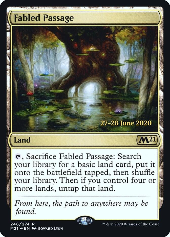 Fabled Passage (M21) [Prerelease Cards] 246