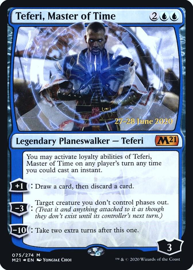 Teferi, Master of Time [Prerelease Cards] 75